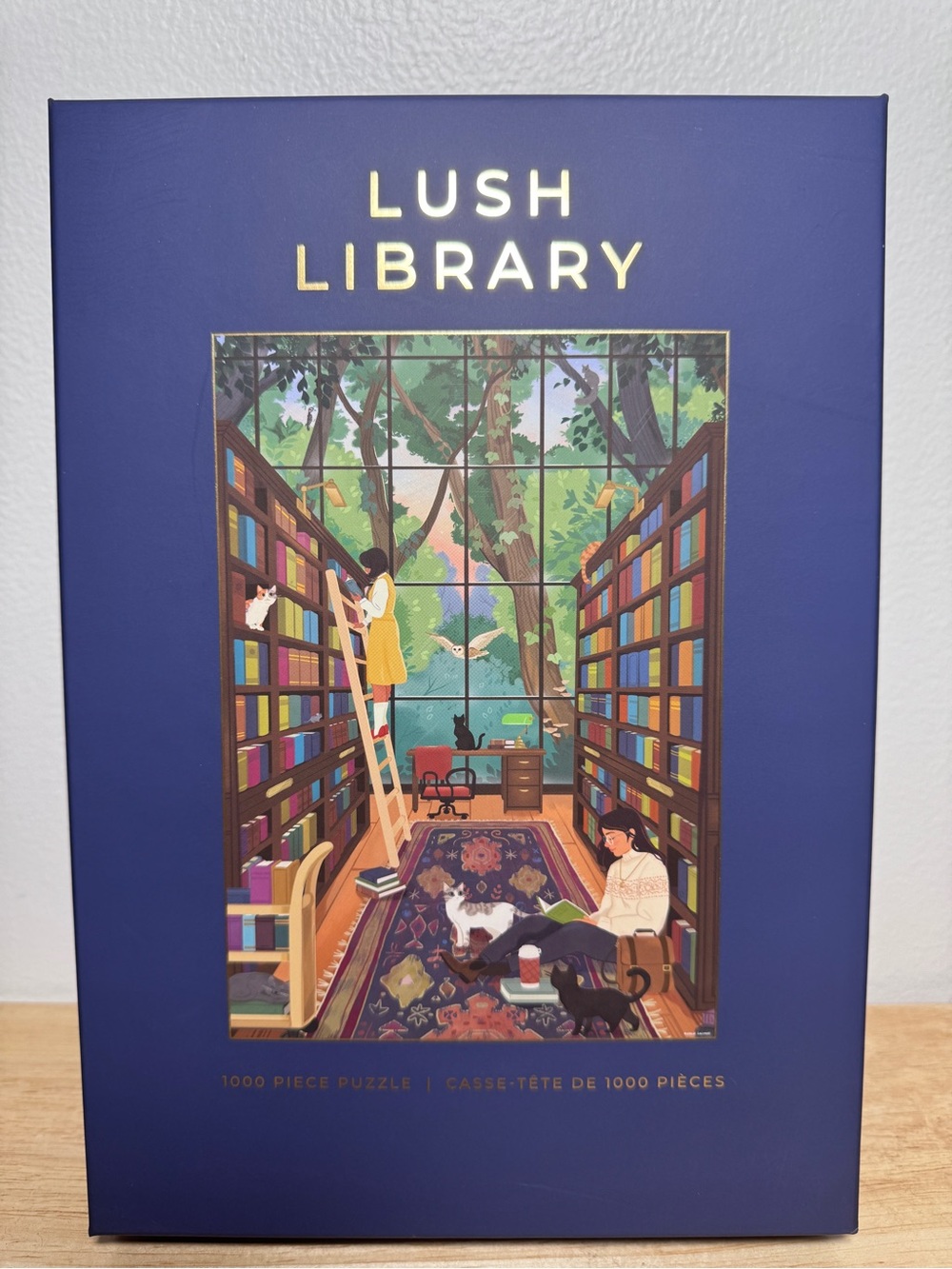 🧩 Hobbry Lush Library - 1000 Piece Puzzle